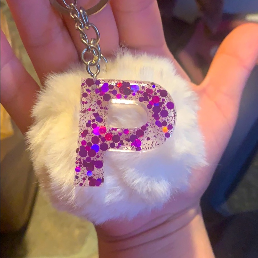 NEW Letter “P” keychain